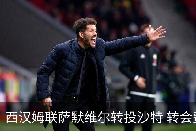 西汉姆联萨默维尔转投沙特 转会费高达8000万欧元